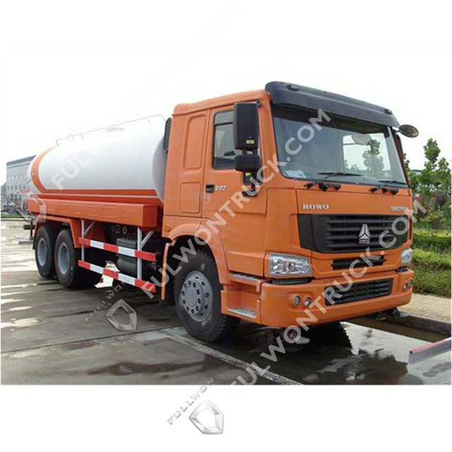 Fullwon Howo 6x4 12-20m³ Water Tank Truck