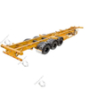 Fullwon 40ft Skeleton Semi Trailer –delivery for 40ft Or 20ft Containers