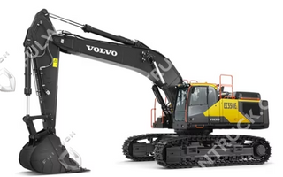 EC550E Large Crawler Excavator, 340 kW Heavy Duty Excavator Manufacturer