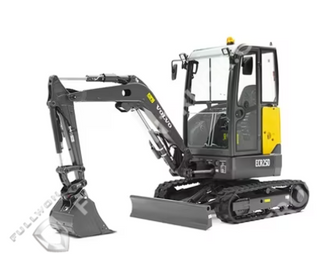 ECR25D Compact Excavator 2.49–2.6 Ton Excavator with 15.6kW Power