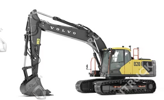 EC210 Medium-Sized Crawler Excavator, 115kW Stage V/Tier 4f