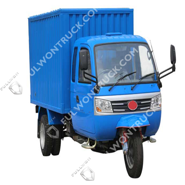 RHD 3 wheels truck/tricycle with full cab and cargo box 
