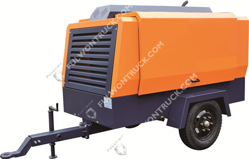 Fullwon Small And Medium Sized Diesel Moving Screw Air Compressor