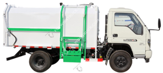 Fullwon Garbage Truck Selfloading And Unloading 7 Cubic 13 Cubic