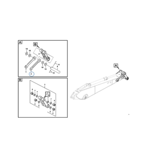 Fullwon Original VOLVO EC480D Digging Machine Yoke 
