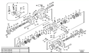 Fullwon ORIGINAL Volvo EC380D Hydraulic Pump