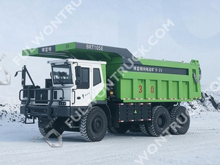 BRETON BRT105EM Electric Mining Truck, 600 kWh Battery