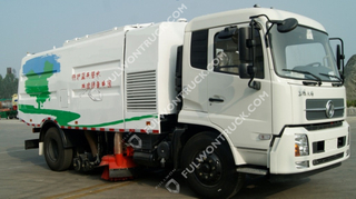 Fullwon Road Cleaning Truck Mounted Sweeper Dust Collection(Dongfeng Chassis)