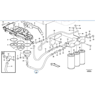 Fullwon Original VOLVO EC480D Digging Machine Oil Hose