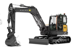 ECR90 Compact Excavator 8.77–10.51 Ton Excavator with 54kW Power