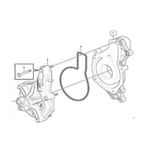 Fullwon Original VOLVO EC480D Digging Machine Water Pump