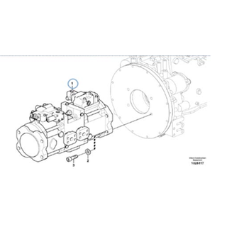 Fullwon Original VOLVO EC480D Excavator Hydraulic Pump