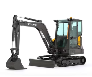 EC37 Compact Excavator 3.79 Ton Mini Excavator with 18.5kW Power