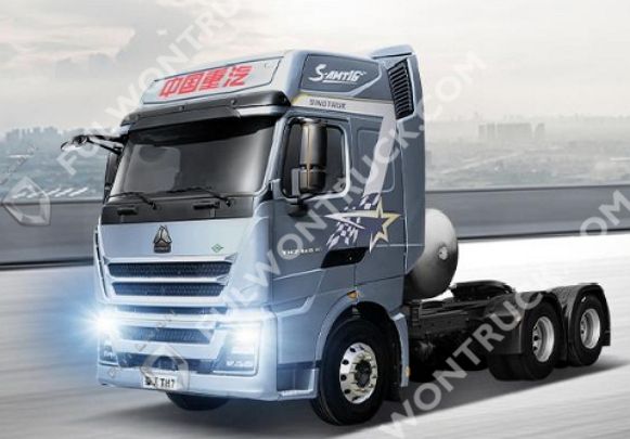 Sinotruk HOWO TH7 560HP Gas-Powered Tractor Truck