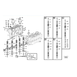 Fullwon Original VOLVO EC480D Control Valve