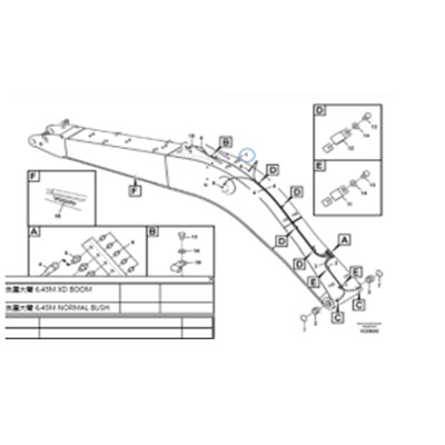Fullwon ORIGINAL Volvo EC380D Big Arm