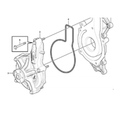 Fullwon ORIGINAL Volvo EC380D Water Pump