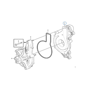 Fullwon Original VOLVO EC480D Excavator Water Pump
