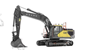 EC260 Hybrid Large Crawler Excavator, 168kW Heavy-Duty Excavator Manufacturer