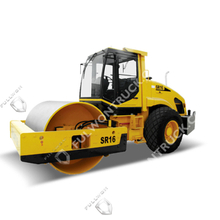 SR16/SR16P Full-Hydraulic Single-Drum Vibratory Road Roller Supply by Fullwon