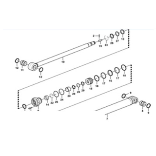 Fullwon ORIGINAL Volvo EC380D Arm Oil Seal