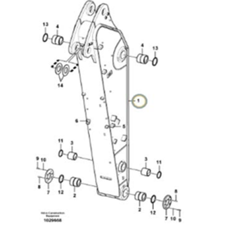 Fullwon Original VOLVO EC480D Arm 