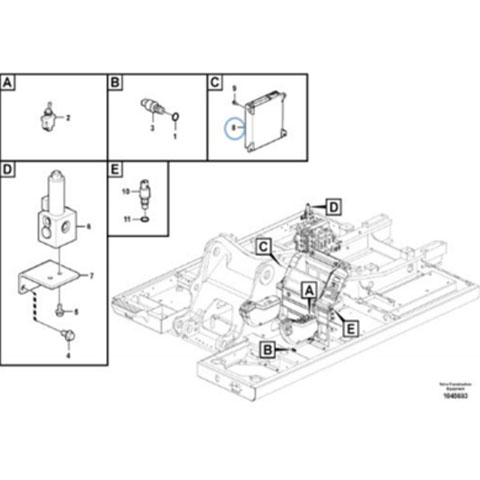 Fullwon ORIGINAL Volvo EC210B V-ECU