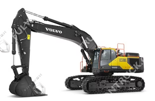 EC530E Large Crawler Excavator, 340 kW Heavy Duty Excavator Manufacturer