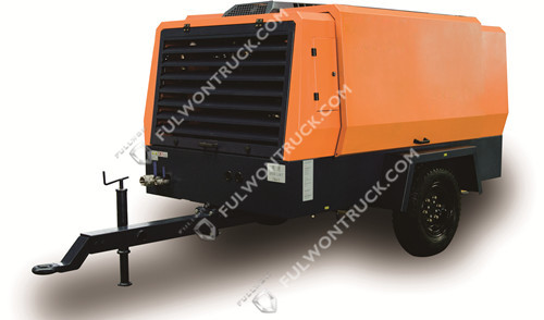 Medium and low pressure series diesel-type mobile screw air compressor