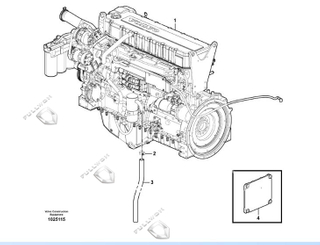 Fullwon VOLVO Original Engine Assy