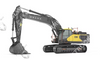 EC500 Hybrid Large Crawler Excavator, 312 kW Heavy Duty Excavator Manufacturer