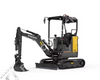 ECR18E Compact Excavator 1.7 Ton Mini Excavator with 12kW Power