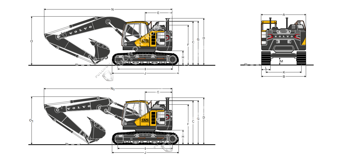 ECR255 Medium-sized crawler excavator-1.png