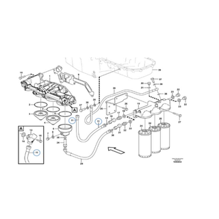 Fullwon Original VOLVO EC480D Excavator Oil Hose