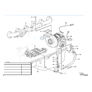 Fullwon Original VOLVO Excavator Turbocharger