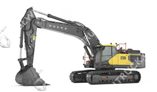 EC500 Large Crawler Excavator, Heavy Duty 52 Ton Excavator Manufacturer
