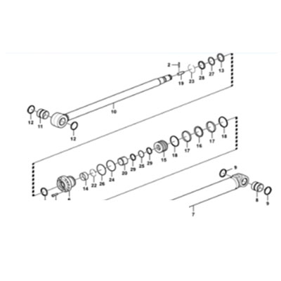 Fullwon ORIGINAL Volvo EC380D Arm Oil Seal