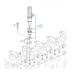 Fullwon Original VOLVO EC480D Excavator Injector