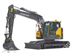 ECR145E Medium-Sized Crawler Excavator, 90kW Stage IV/Tier 4f Excavator