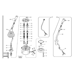 Fullwon Original VOLVO Excavator Joystick Assy