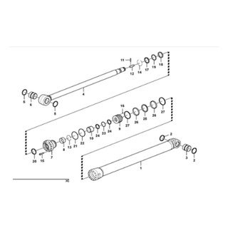 Fullwon Original VOLVO Excavator Arm Cylinder