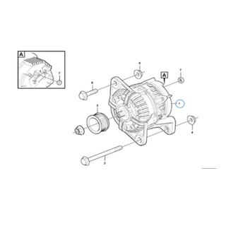 Fullwon Original VOLVO EC480D Excavator Alternator 