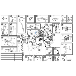 Fullwon Original VOLVO EC480D Excavator Engine Wiring Harness